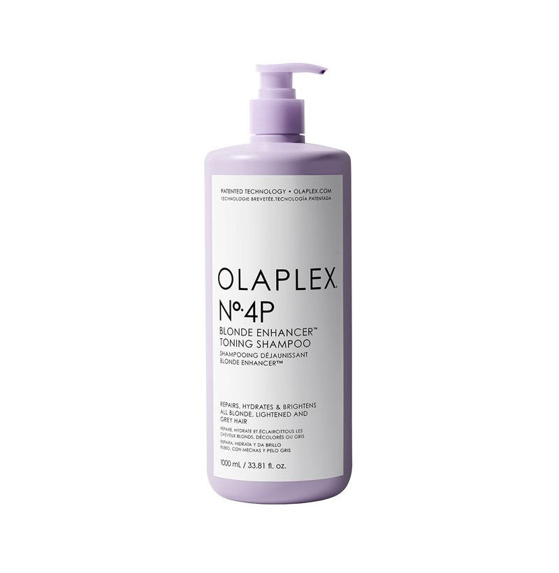 OLAPLEX Nº 4P BLONDE ENHANCER TONING SHAMPOO 1000ML